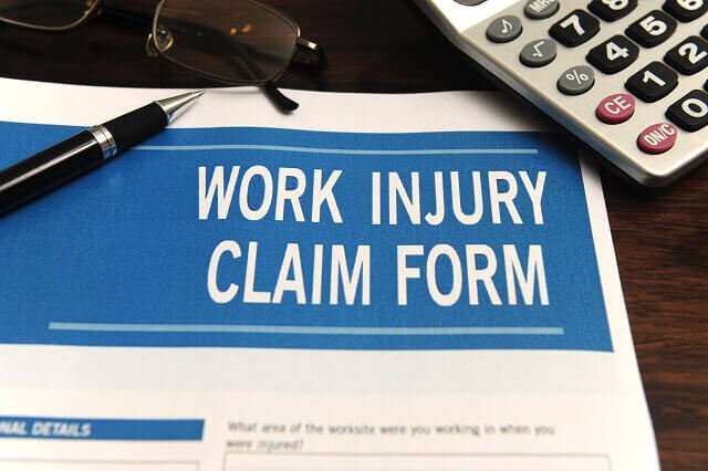 work injury claim form
