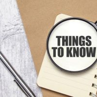 ThingsTo Know